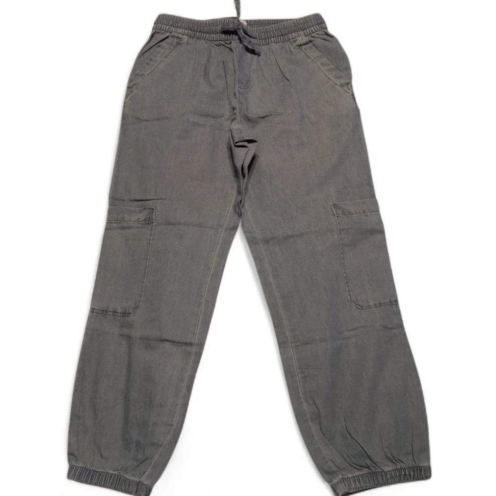 GAP Kids Lightweight Light Denim Blue Cargo